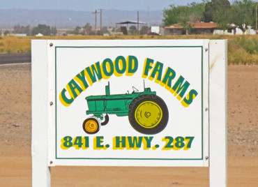 Caywood Farm Sign